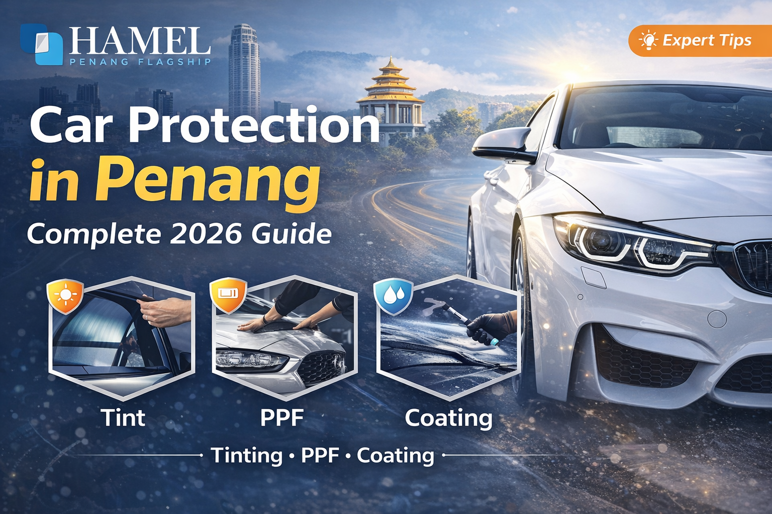 Car Tint vs PPF vs Coating in Penang – Which One Does Your Car Really Need in 2026?
